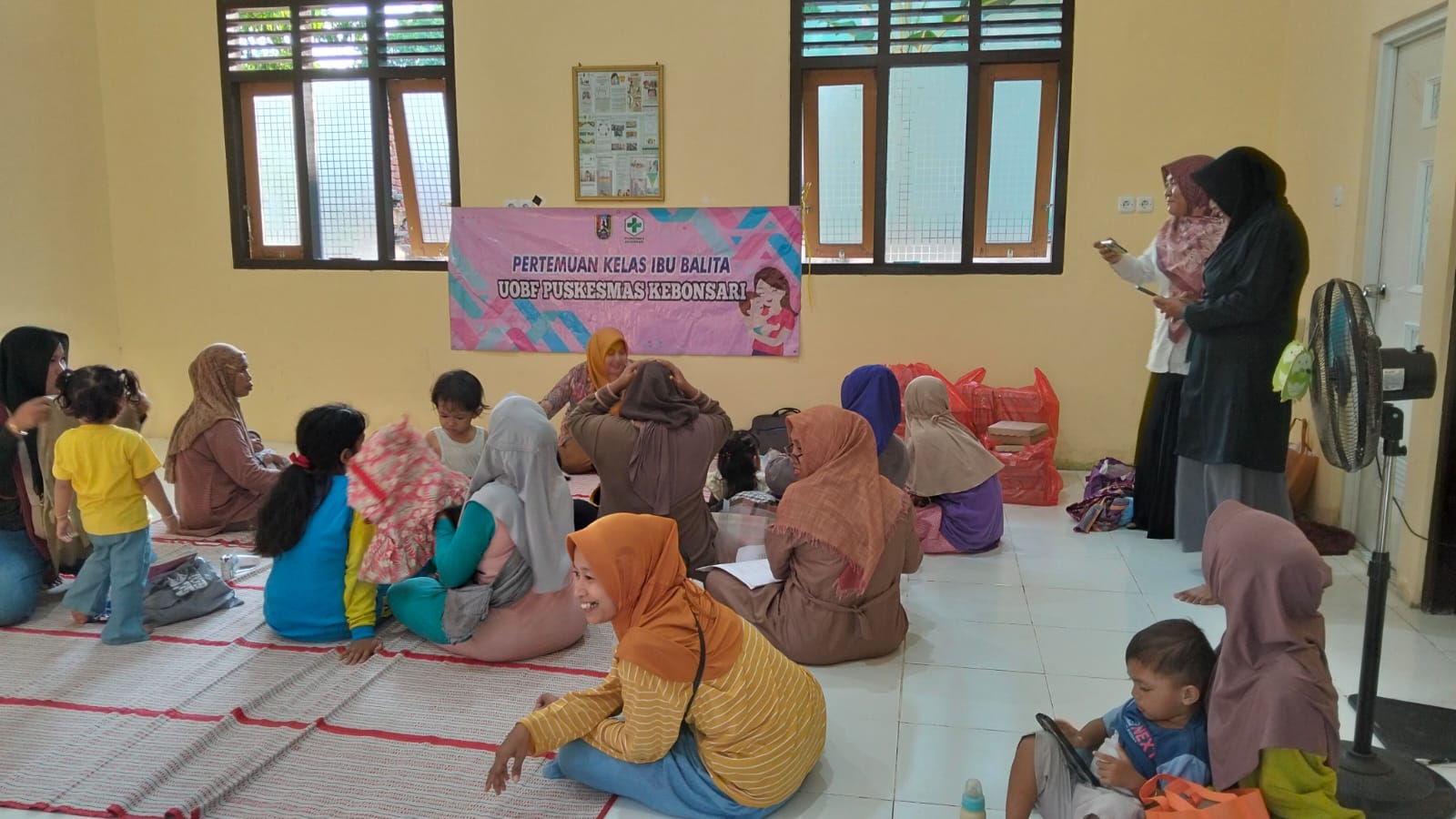 Upayakan Tumbuh Kembang Optimal, 30 Ibu dan Balita di Sendangharjo Ikuti Kelas Edukasi Kesehatan